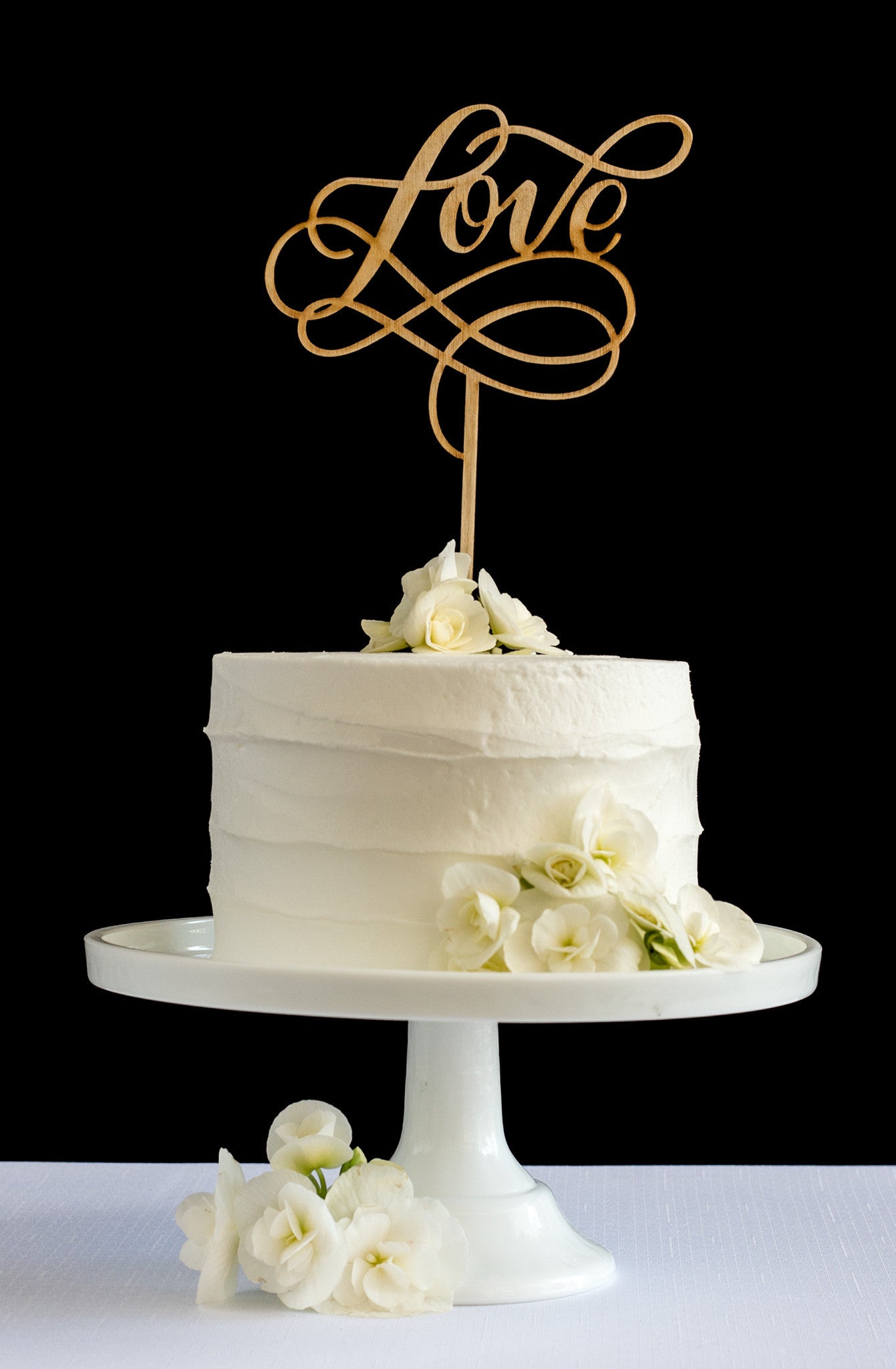 Love Cake Topper - Honey & Crisp